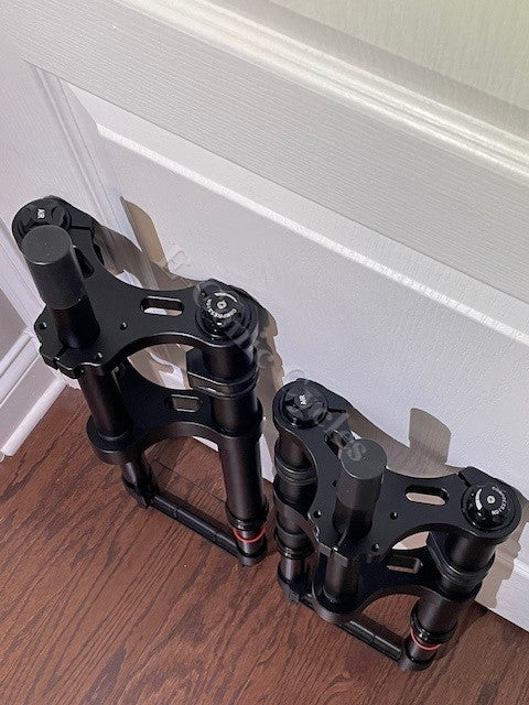 Fiido Q1 / Q1S: Horquillas neumáticas de 12"