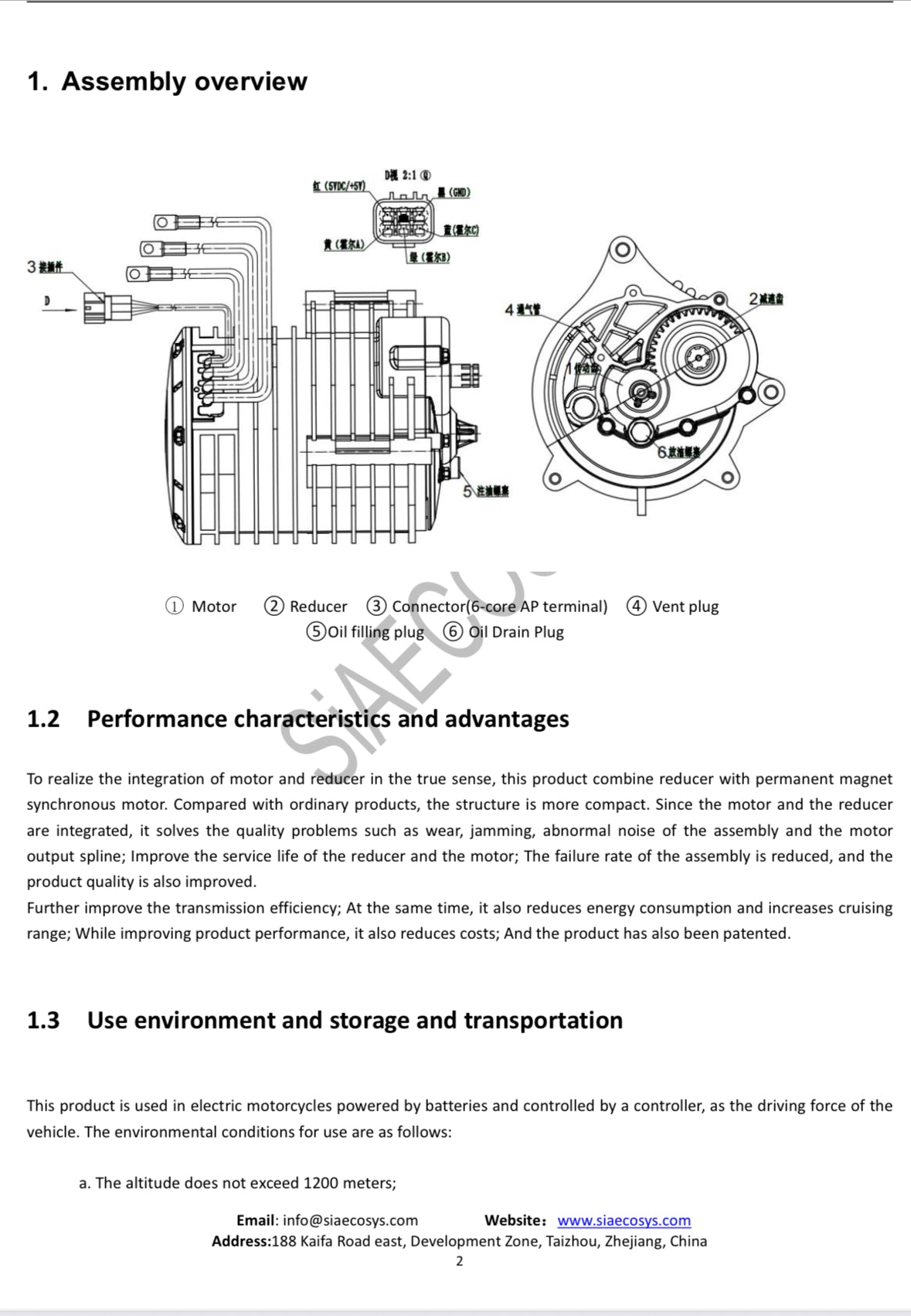 Motors: QS165 v3, 60H, 10kw Hall Sensor Motor w 428 Sprocket (14T)