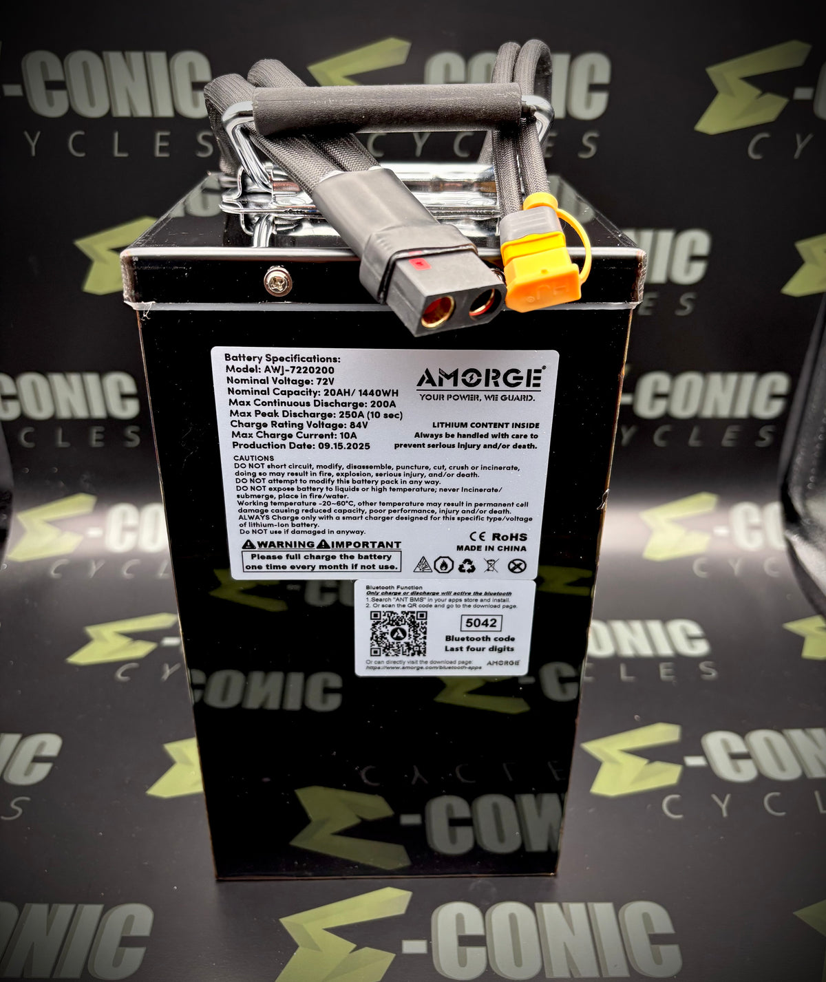 Valtinsu EM-5 (Yozma IN10) 14KW Bundle: Battery, Motor, Controller, Controller Mount, Prewired Accessories