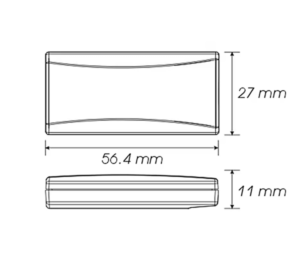 Elementos esenciales del controlador: voltímetro Koso (10-150 V) con soporte, LED azul