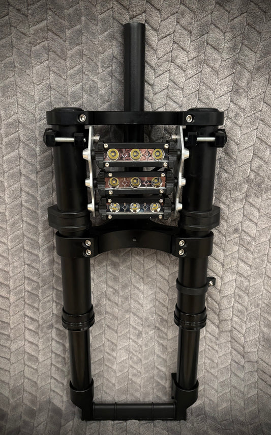 Triple Lighting (Lights) for Dual Crown Forks (41mm Tubes) by Future Ride