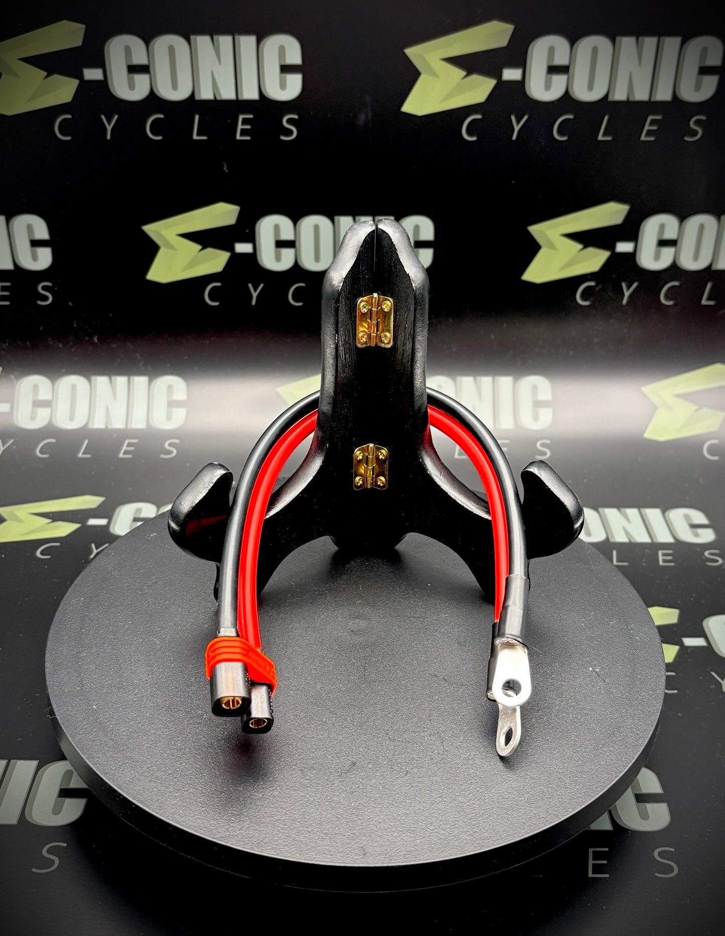 Controller Essentials: 12" Battery Lead for Type 2 SurRon Battery to 6mm Ring Terminals