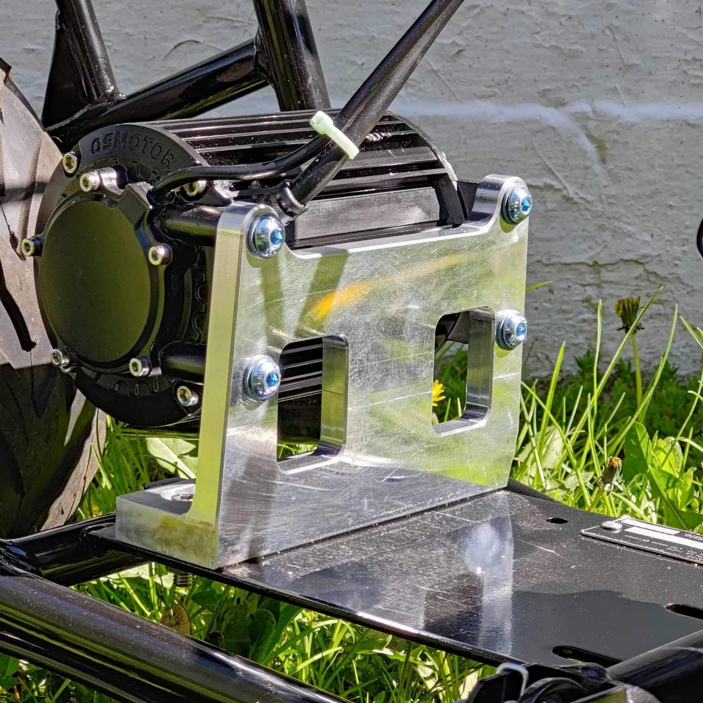 Mini Bike Conversion: QS90 Motor Plate