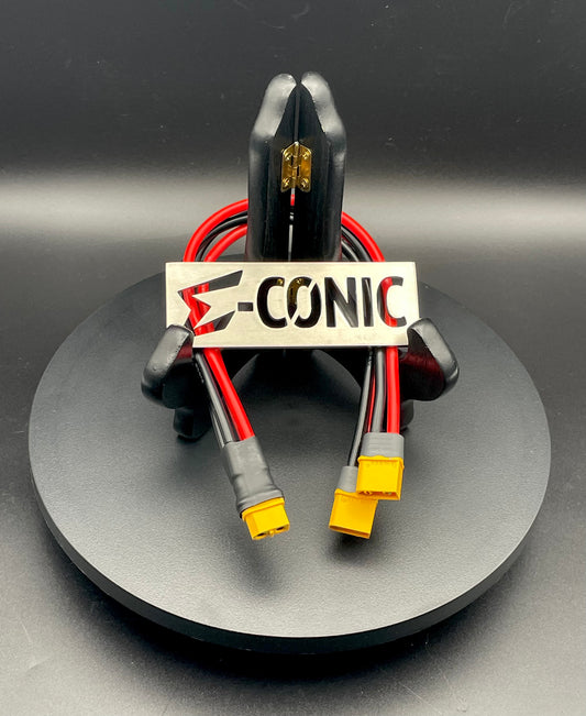 Arnés de batería dual a controlador único XT60 12 AWG