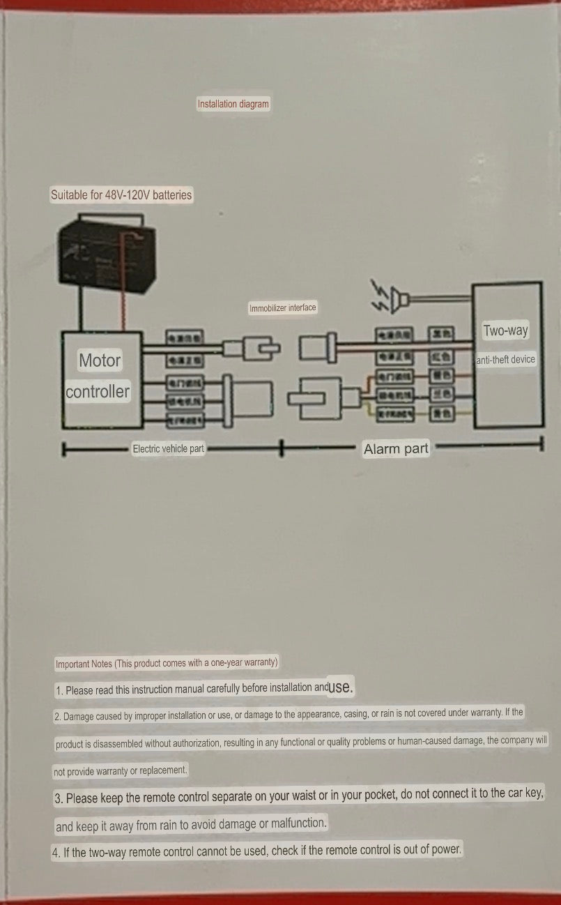 Fundamentos del controlador: Alarma bidireccional para FarDriver (PnP)