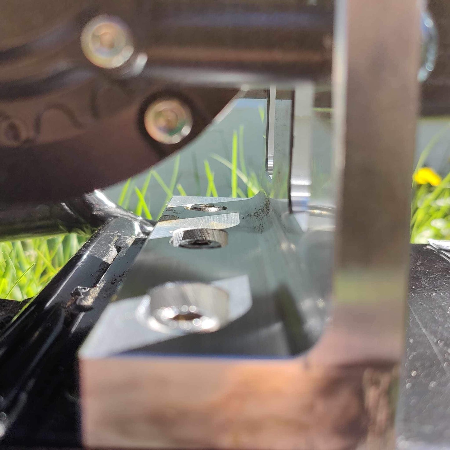 Mini Bike Conversion: QS90 Motor Plate