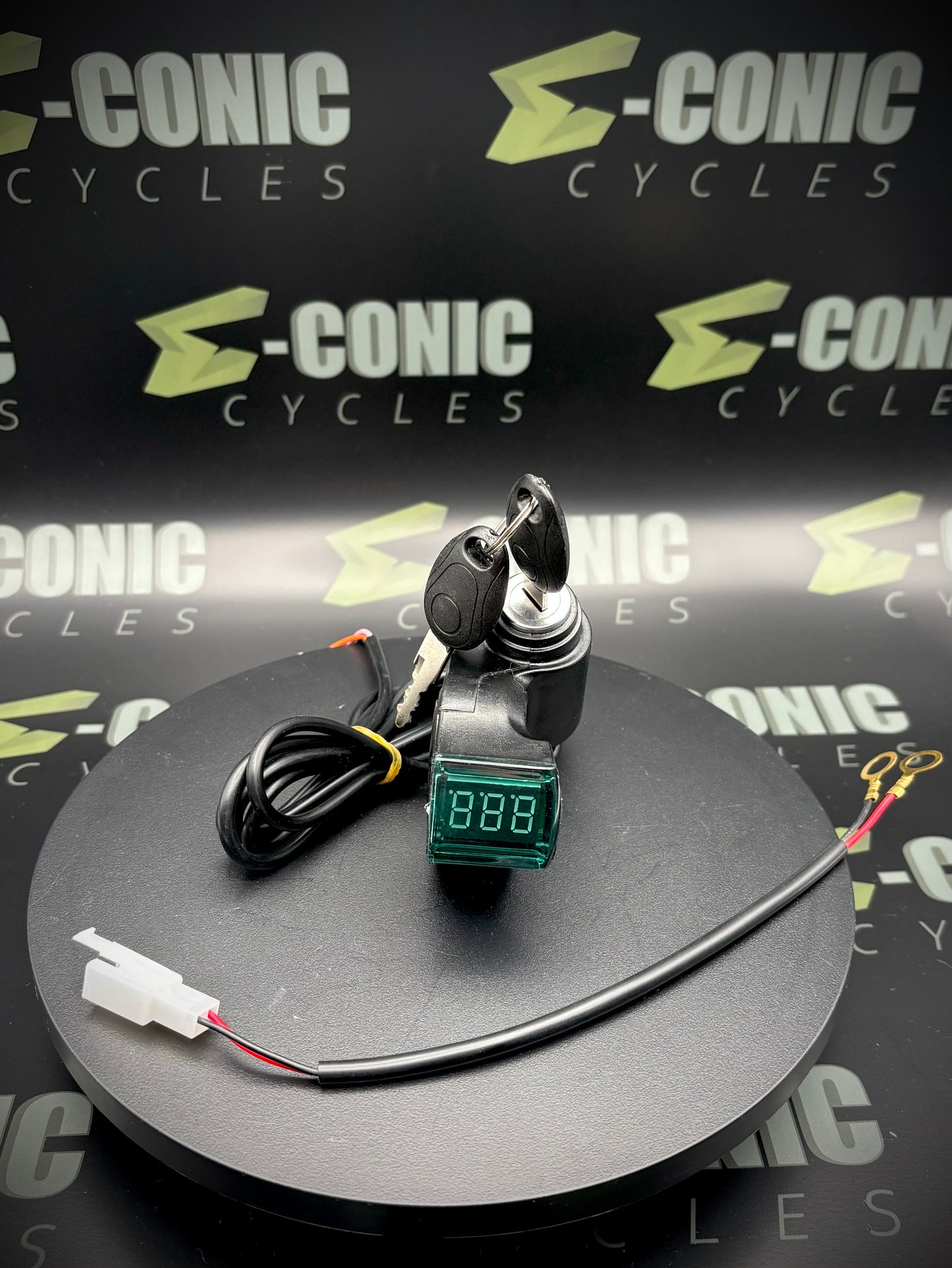 Controller Essentials: Key Ignition w Voltmeter (Regular or PreWired)