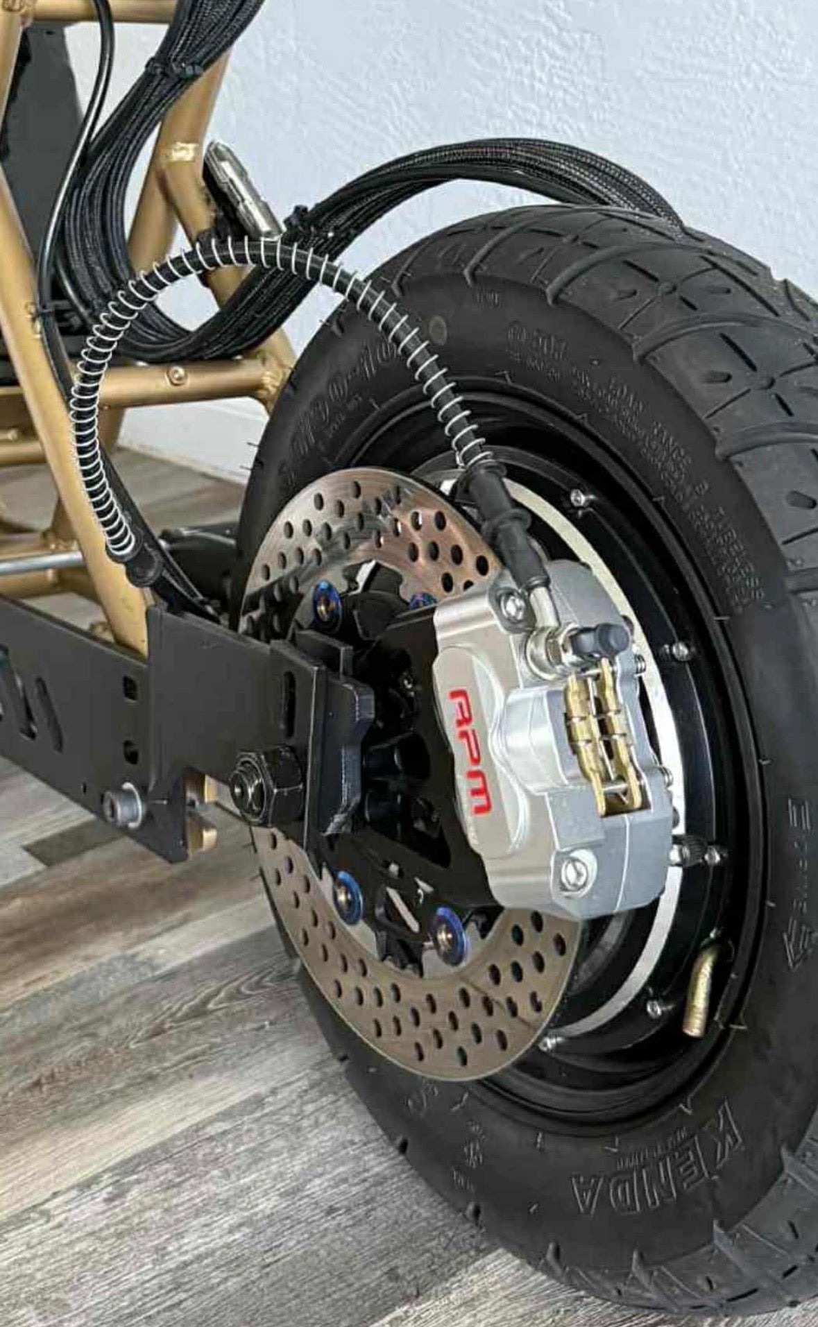 Fiido Q1 or Emove Roadrunner V2: Extension Plates for QS Hub Motor