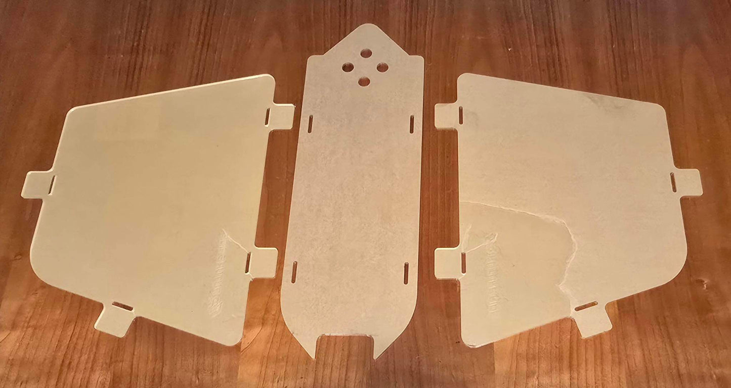 Future Ride: FR1 v2 Acrylic Panels (3 Piece)