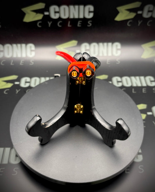 Controller Essentials:  12" Battery Lead for Type 2 SurRon Battery to 6mm Ring Terminals