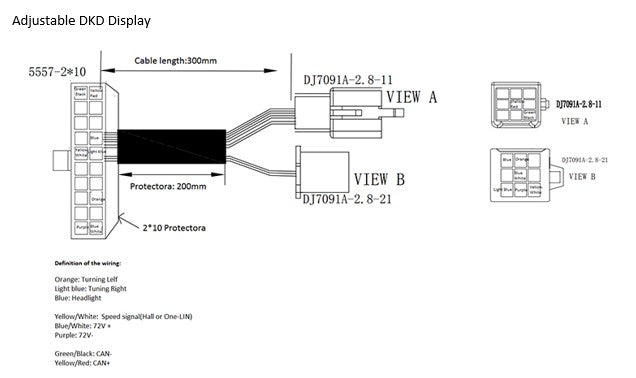 Controlador de onda sinusoidal FarDriver: pantalla ajustable DKD con soporte impreso en 3D opcional