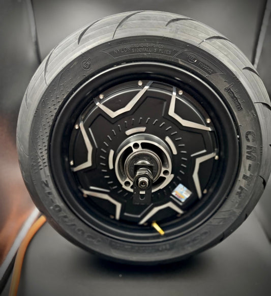 QS 12" Hub Motor 3000W V7 w CST 130/70/12 Tire CM-TR