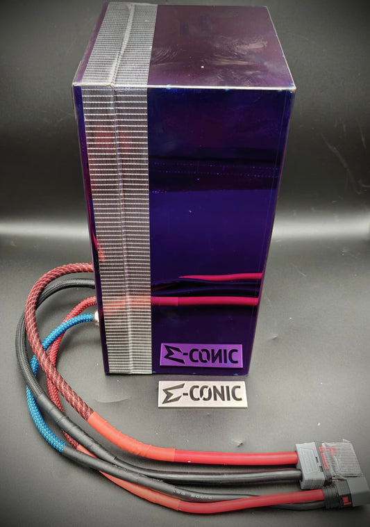 84V50AH (500A Continuous) Lithium Ion Battery Pack w Metal Case by EV Surin (Feida)