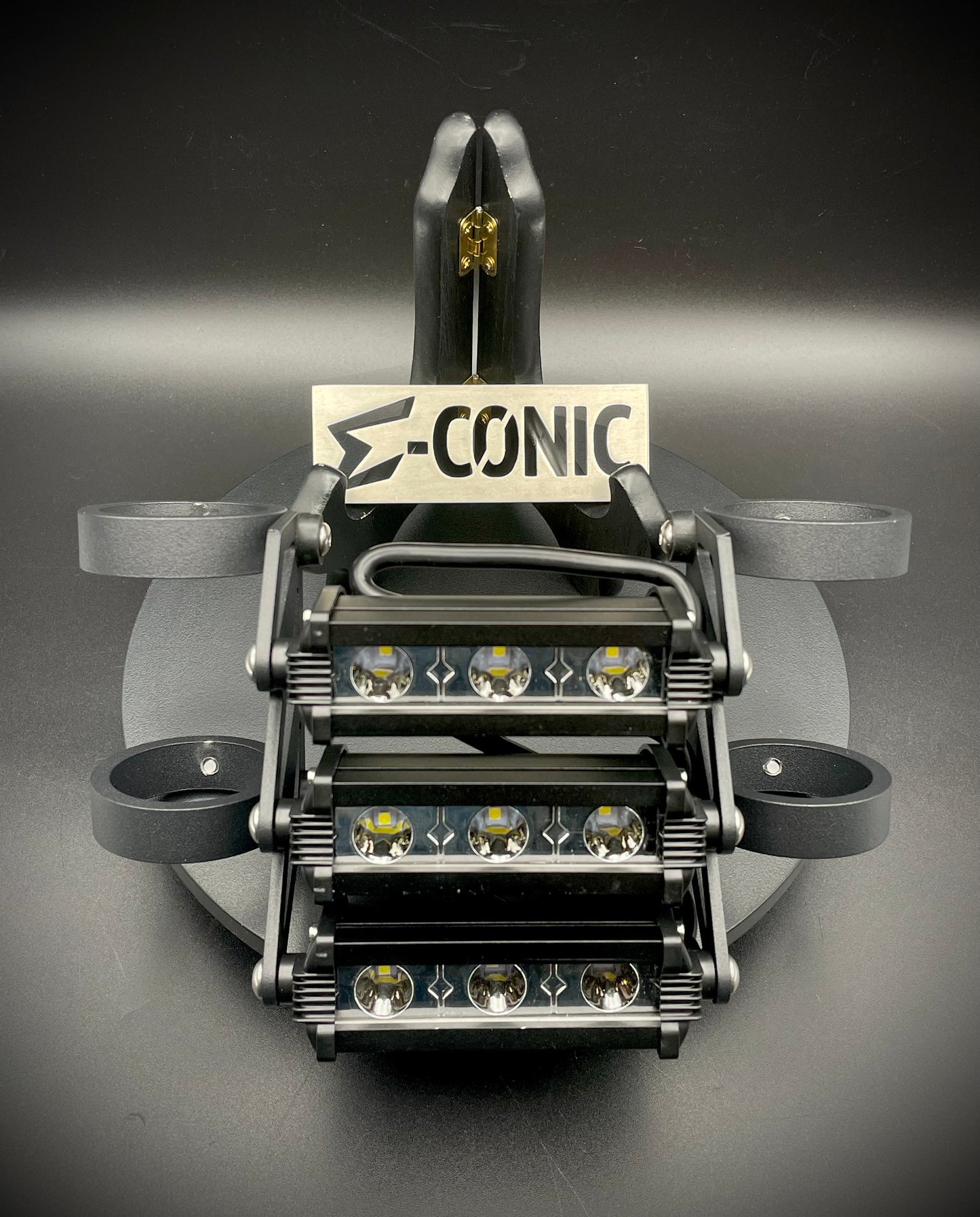 Triple Lighting (Lights) for Dual Crown Forks (41mm Tubes)
