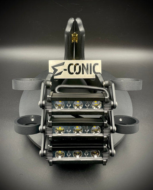 Triple Lighting (Lights) for Dual Crown Forks (41mm Tubes)