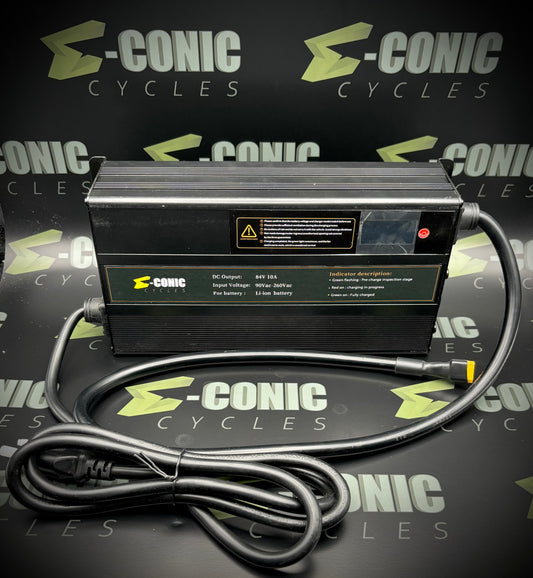 Premium 72V (84V10A) Metal Case Battery Charger