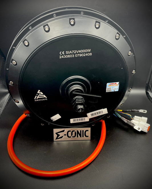 Motors:  QS273v3 40H 3.5T 4kw Hub Motor