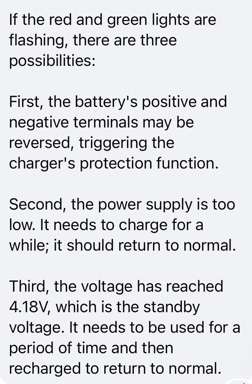 Batería: Cargadores de iones de litio Amorge