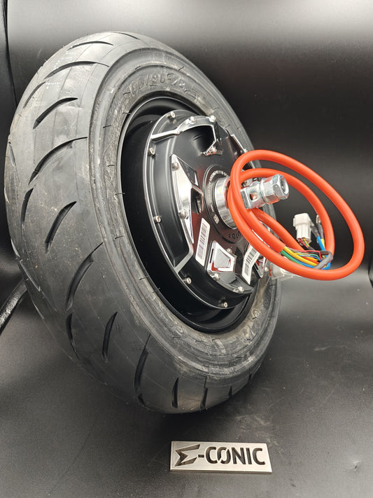 QS 10" Hub Motor 3000W V4 w CST 100/90/10 Tire CM-TR