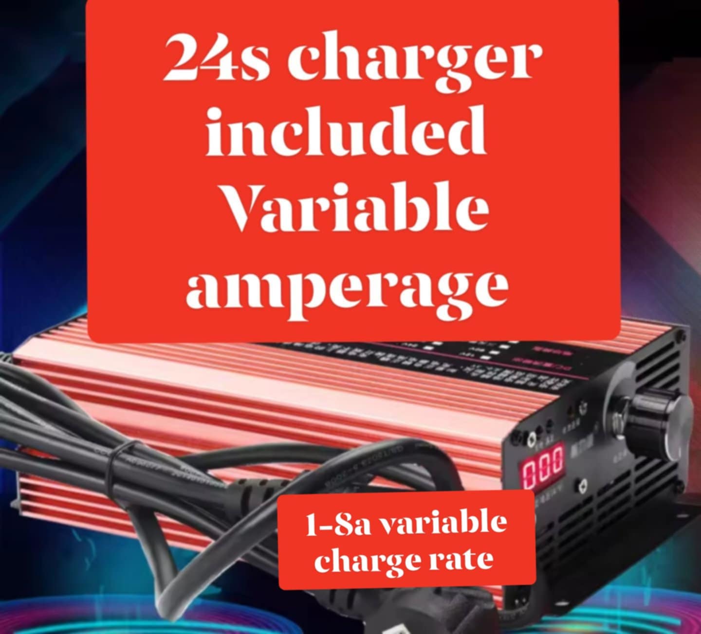 84V50AH (500A Continuous) Lithium Ion Battery Pack w Metal Case by EV Surin (Feida)
