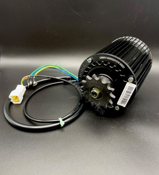 Motors:  QS90 Motor w 428 Sprocket (Hall Version)