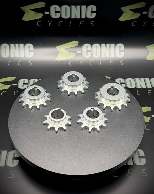 QS165 v2 Sprocket:  420 (Choice of 10T, 11T, 12T, 13T, 14T)