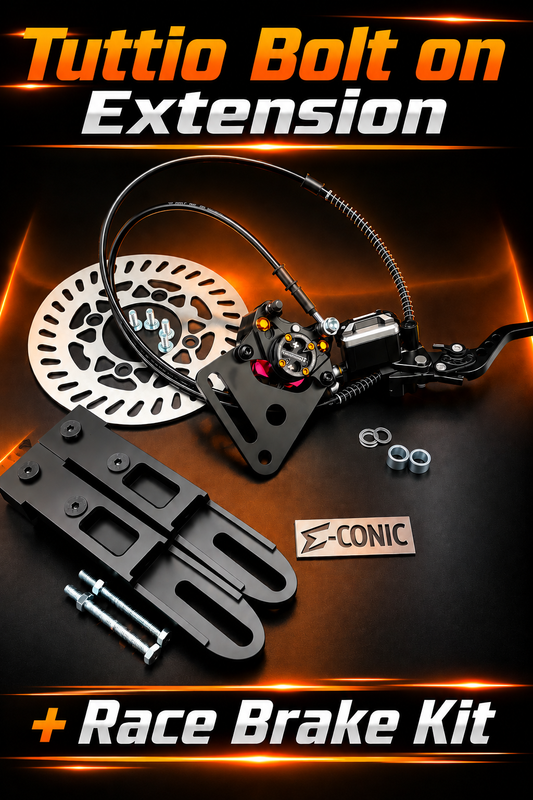 Tuttio Bolt On Extensions w Rear Race Brake Kit*