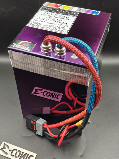 EV Surin 76V35AH (330A Cont) Lithium Ion Race Battery by Feida Power