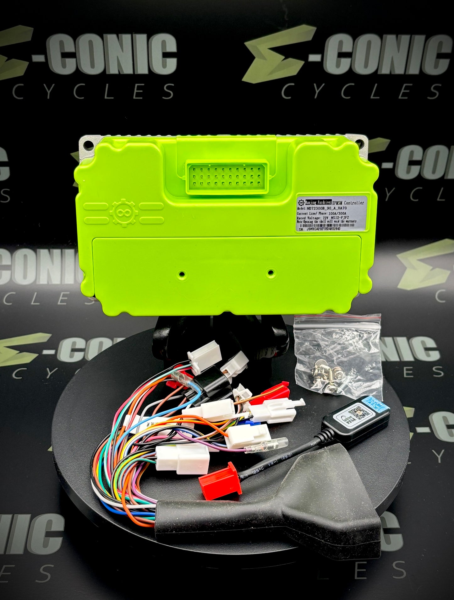 FarDriver Sinewave Controller:  ND72300b ENCODER w Bluetooth (Tuttio Soleil 01)