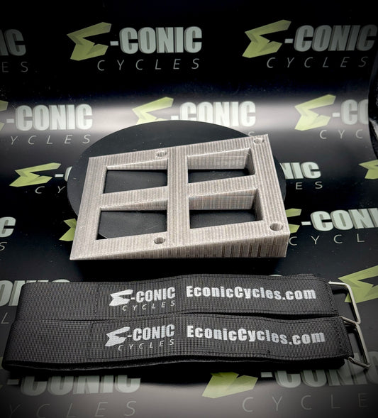 Battery Wedge with a Set of Straps (Razor MX650)
