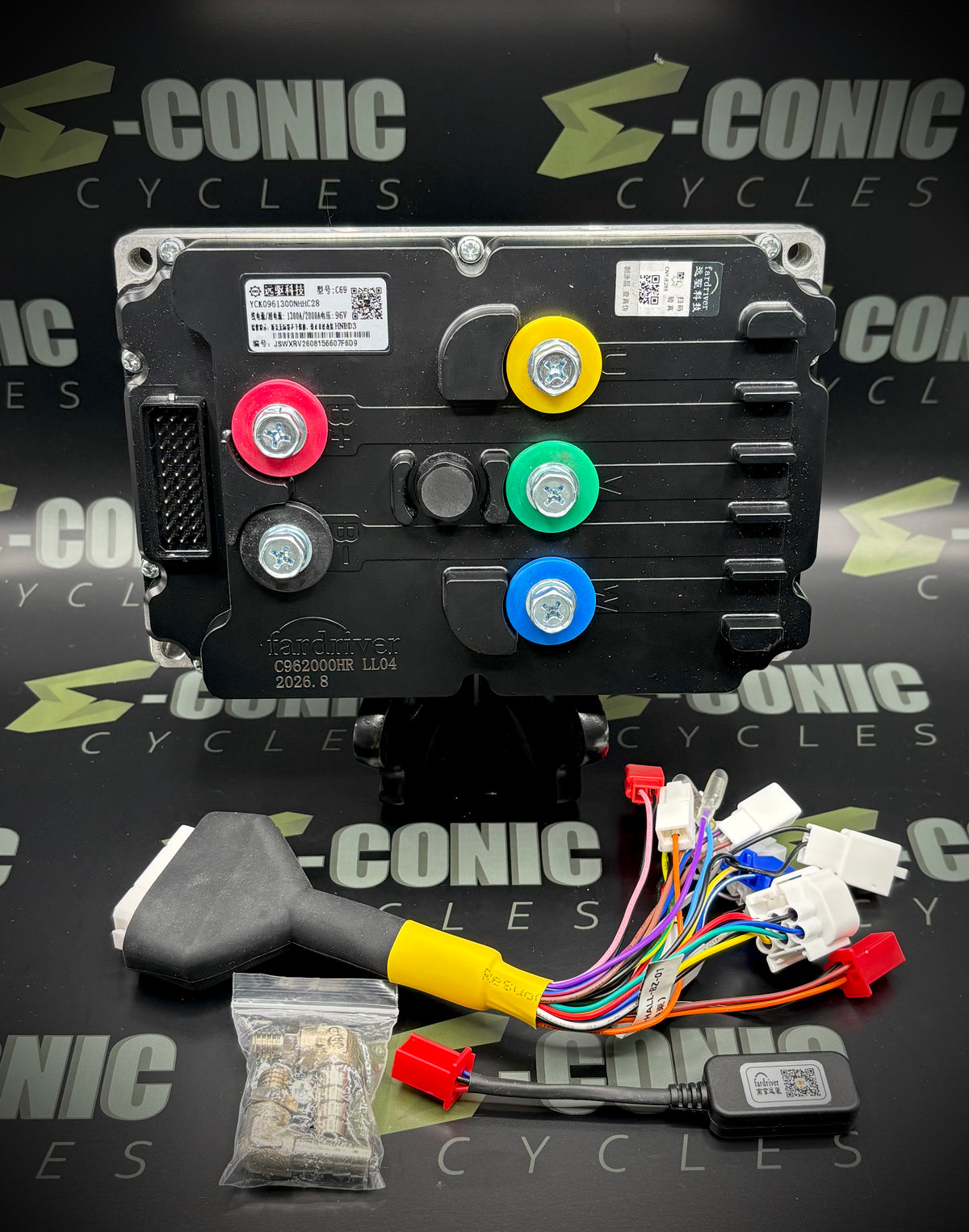 NEW!  FarDriver Sinewave Controller:  YCK0961300 (ND962000) "Deluxe" w Bluetooth (C Series)