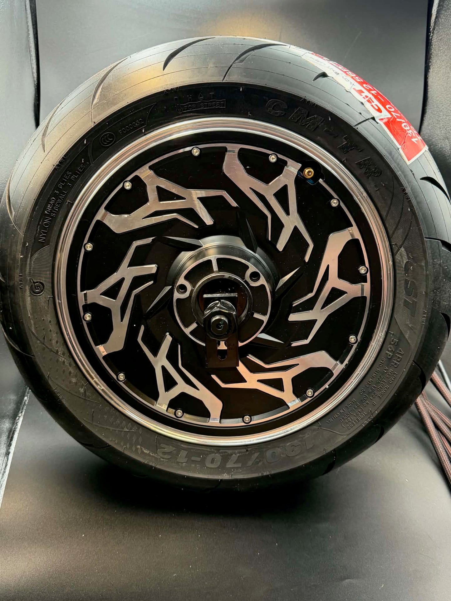 QS 12" Race Hub Motor 3000WP Series V5 PRO w CST 130/70/12*