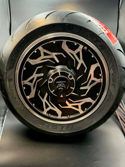 QS 12" Race Hub Motor 3000WP Series V5 PRO w CST 130/70/12*