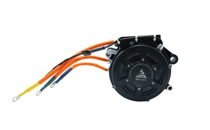 QSJ155A-36, 72V 5KW, Hairpin Encoder Motor with Gear Reduction (1 : 2.94); Inc Motor Plates