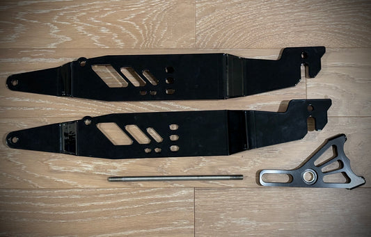 Fiido Q1 or Emove Roadrunner V2:  Extension Plates for QS Hub Motor