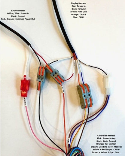Chaojie Display Harness Extension (4’)