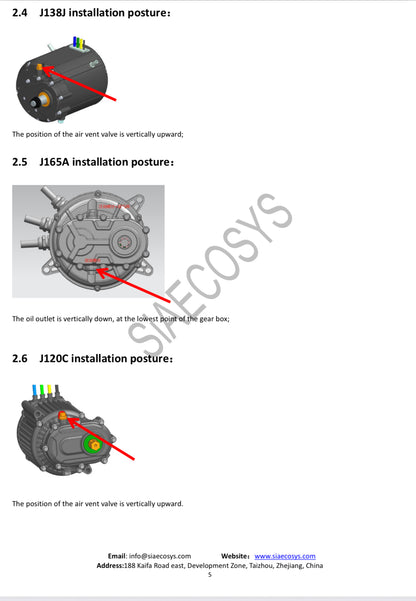 Motors:  QS165 v3, 60H, 10kw Hall Sensor Motor w 428 Sprocket (14T)