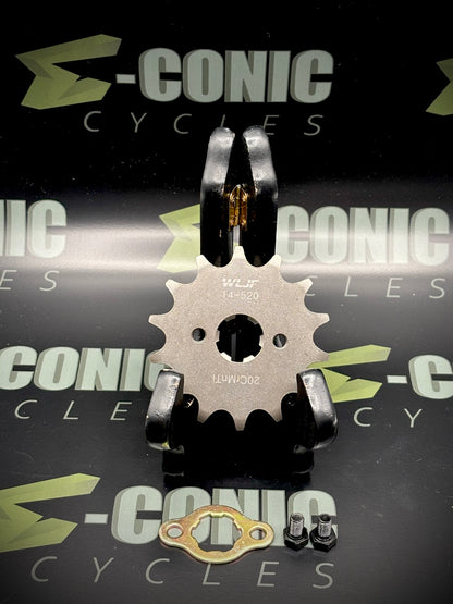 QS Motor Sprockets:  QS90, QS120, QS138, QS165, QS180
