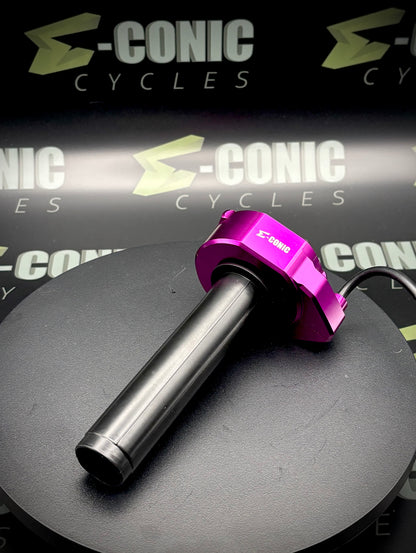 Elementos esenciales del controlador: Acelerador estilo SurRon PRECABLEADO (FD) con opción de agarres