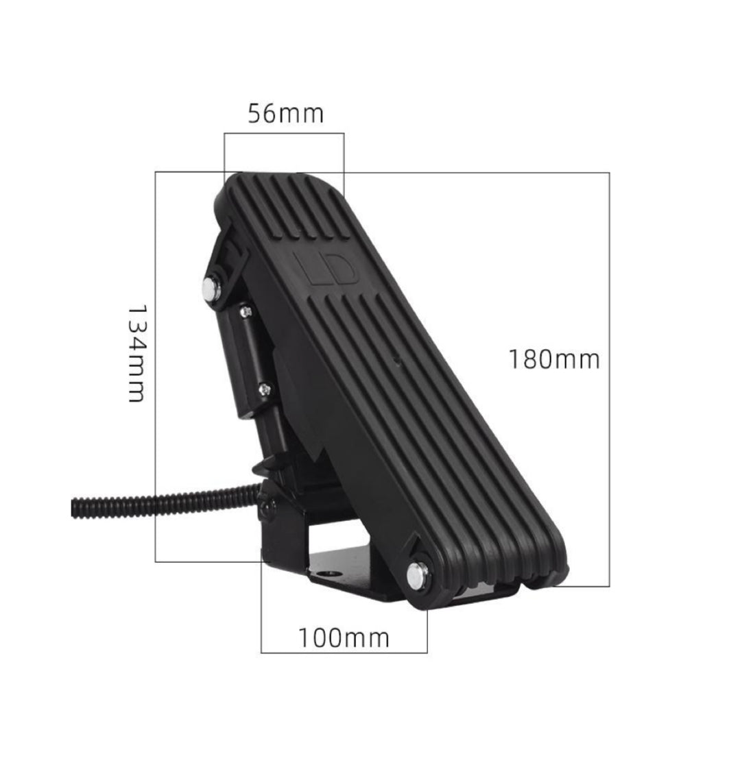 Controller Essentials:  PreWired (FD) Gas Pedal (Foot Throttle)