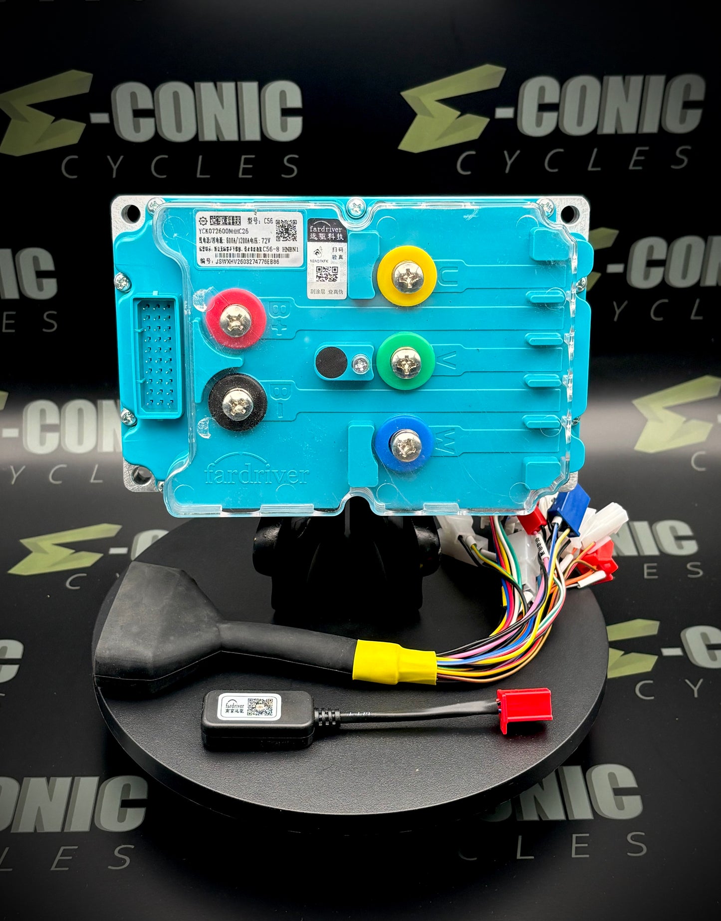 FarDriver Sinewave Controller:  YCK072600 (aka C1200) w Bluetooth