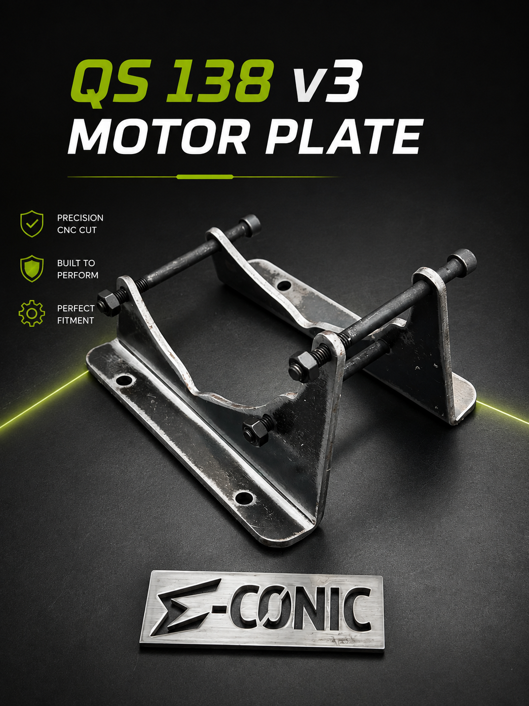 QS138 v3 Motor Mount Plates*