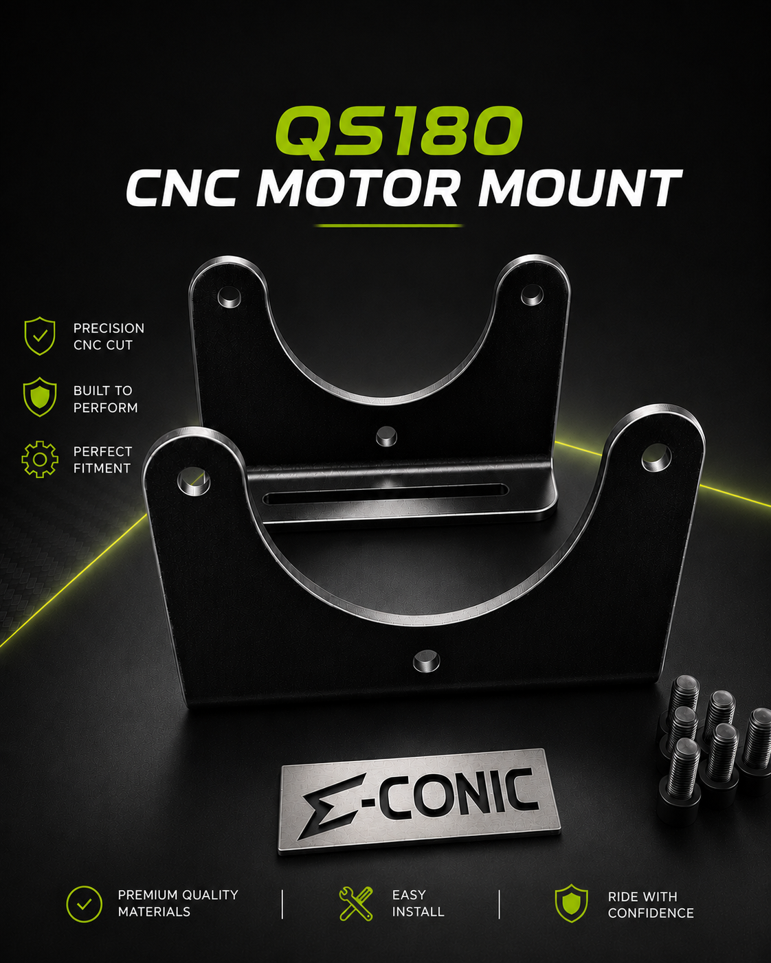 QS180 90H Motor Mount Plates*