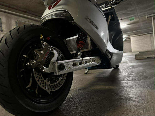 Limited Edition:  Moped Extended Swing Arm (QS Hub)